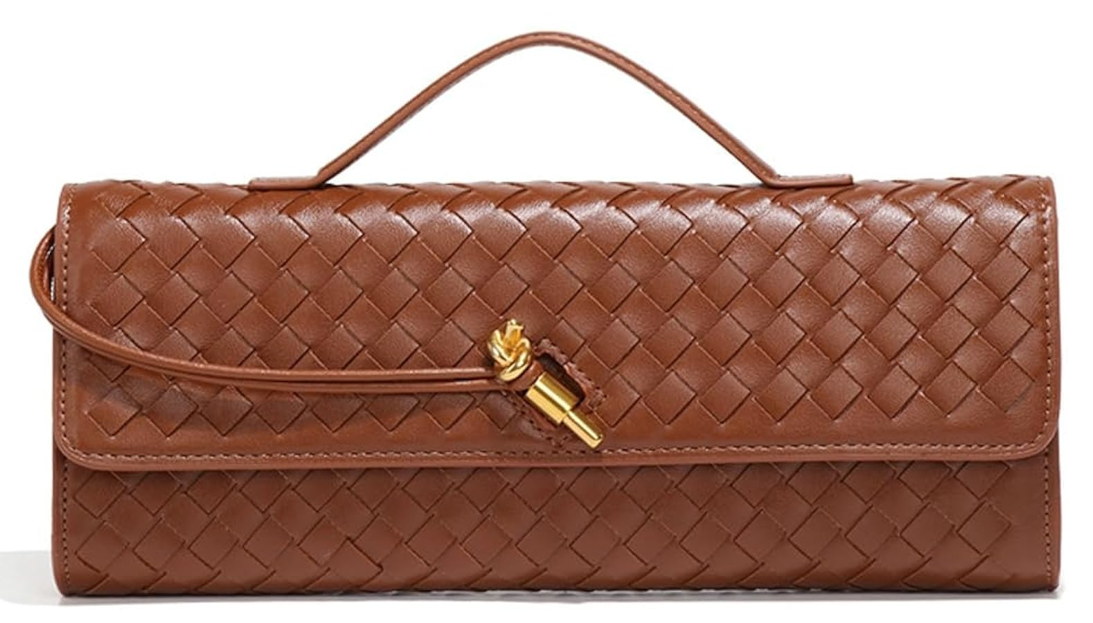 Trendy Woven Evening Clutch Purses Women Underarm Shoulder Handbag Cute Satchels Crossbody Purse ... | Amazon (US)