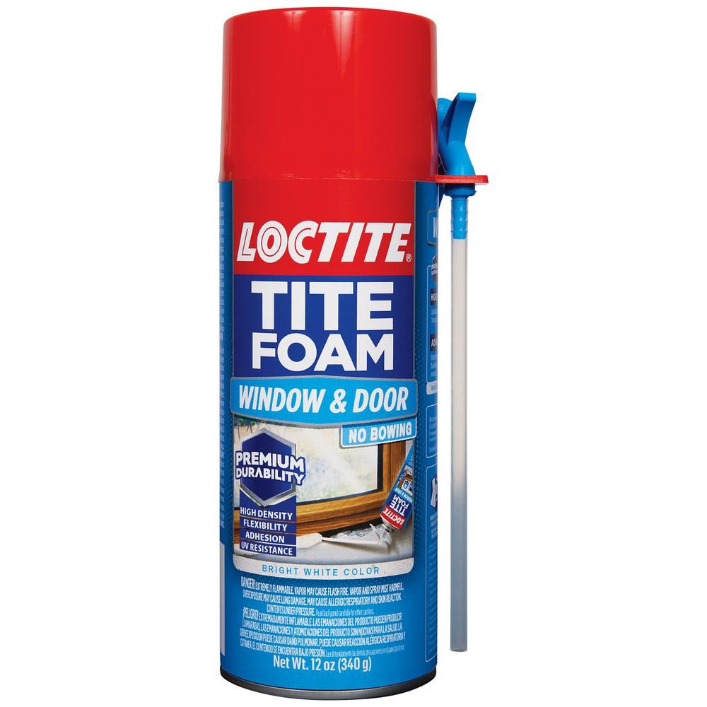 Loctite TITE FOAM Window and Door 12. Fl. oz. Insulating Spray Foam Sealant-2260115 - The Home De... | The Home Depot