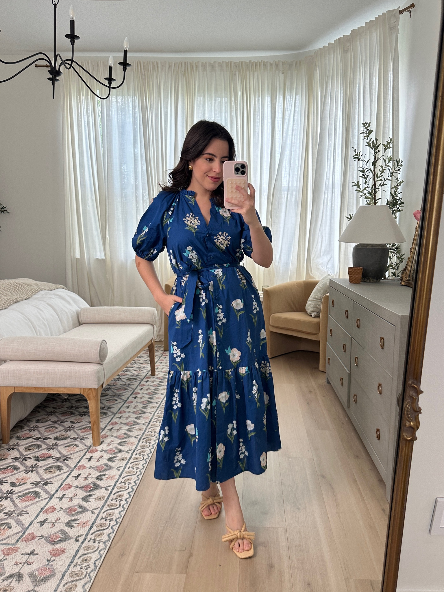 Most perfect dress for Summer to Fall transition! Use code CAROLINA15 for 15% off 

#LTKStyleTip #LTKFindsUnder100 #LTKSaleAlert