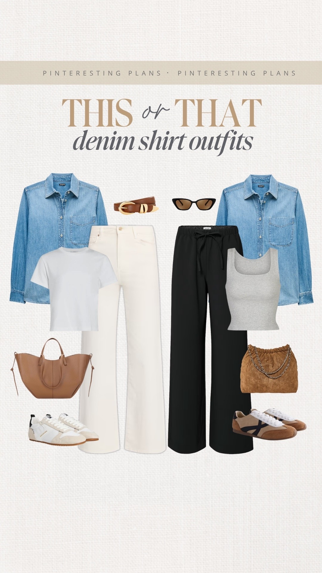 This or that denim shirt outfits 🙌🏻🙌🏻

#LTKootd #LTKTravel #LTKSeasonal