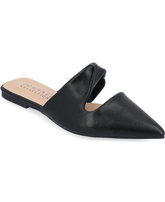 Women's Enniss Twist Pointed Toe Flats | Macy's Canada