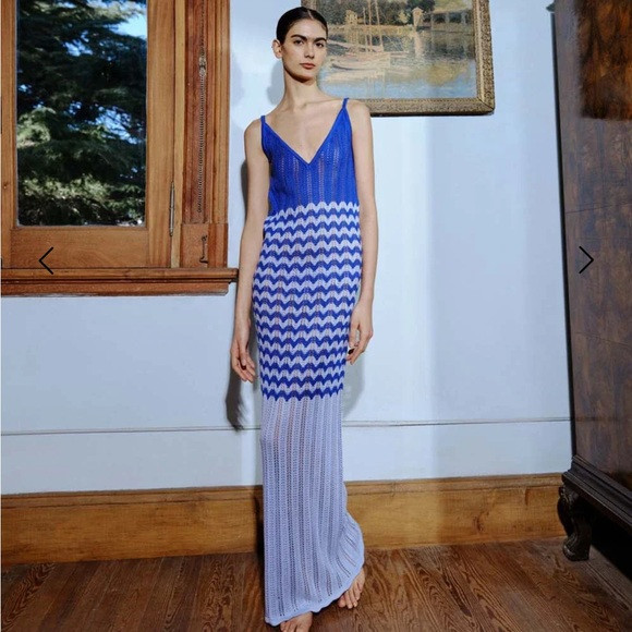 Baobab capri maxi dress size small crochet | Poshmark