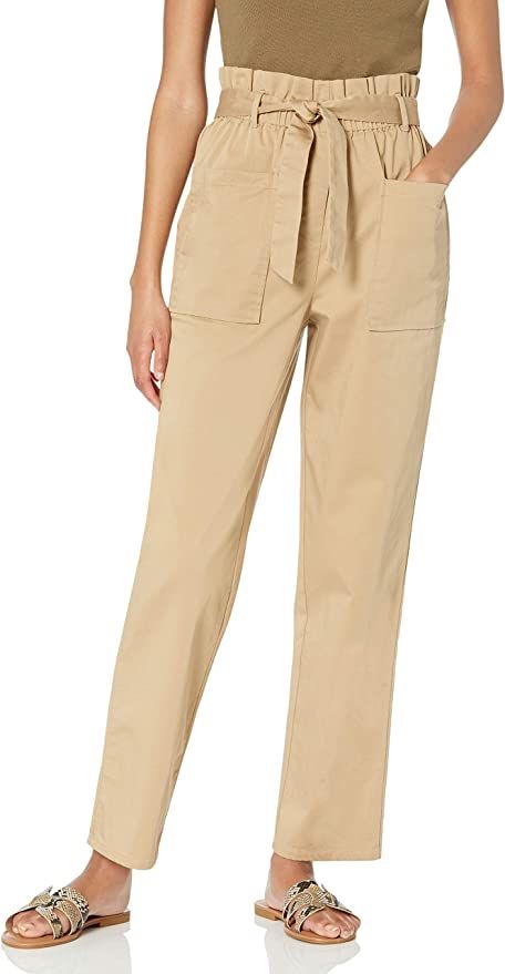 The Drop Women's Pamela Pull-On Belted Pant | Amazon (US)