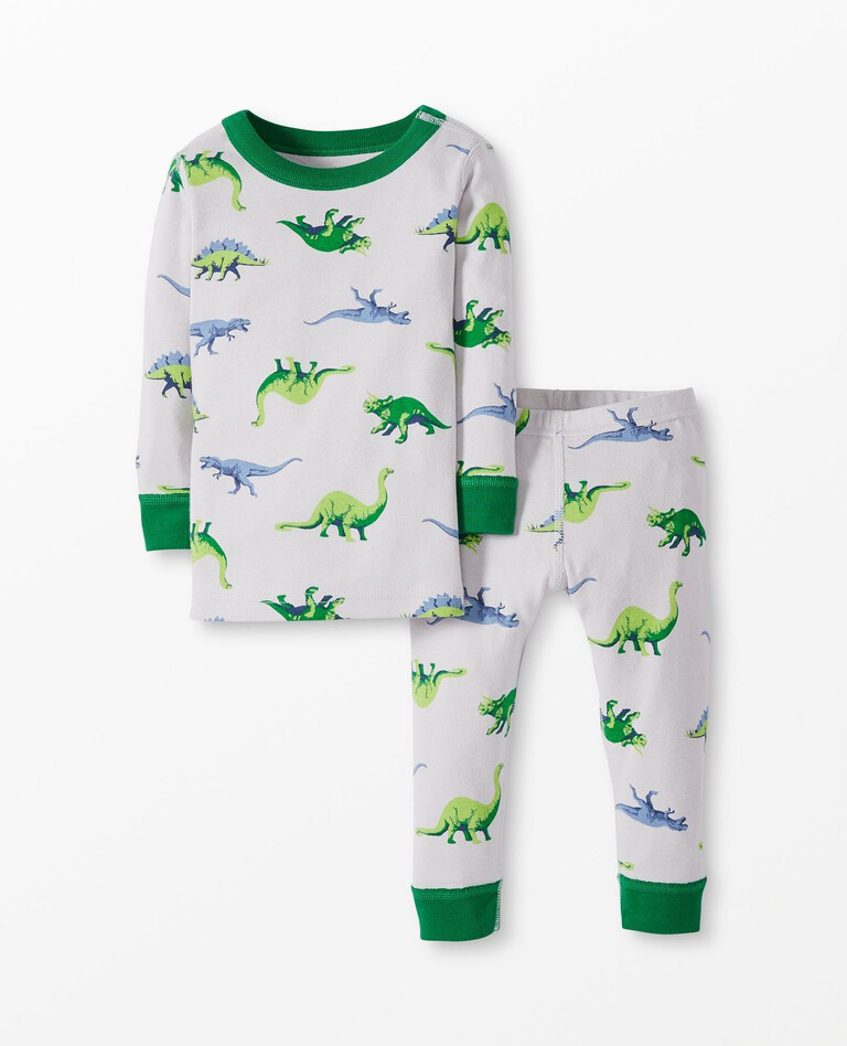 Moon and Back by Hanna Andersson Baby/Toddler Print Long John Pajama Set | Hanna Andersson