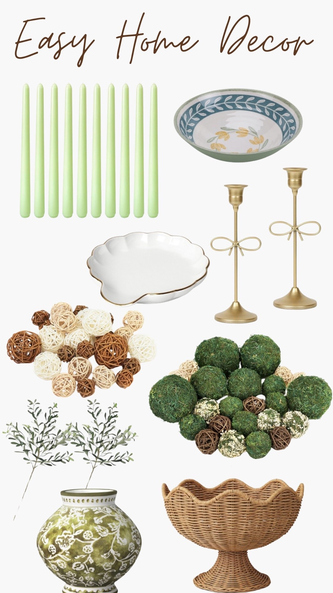 Easy ways to update your home? Try these simple decor items.

#LTKOver40 #LTKSeasonal #LTKHome