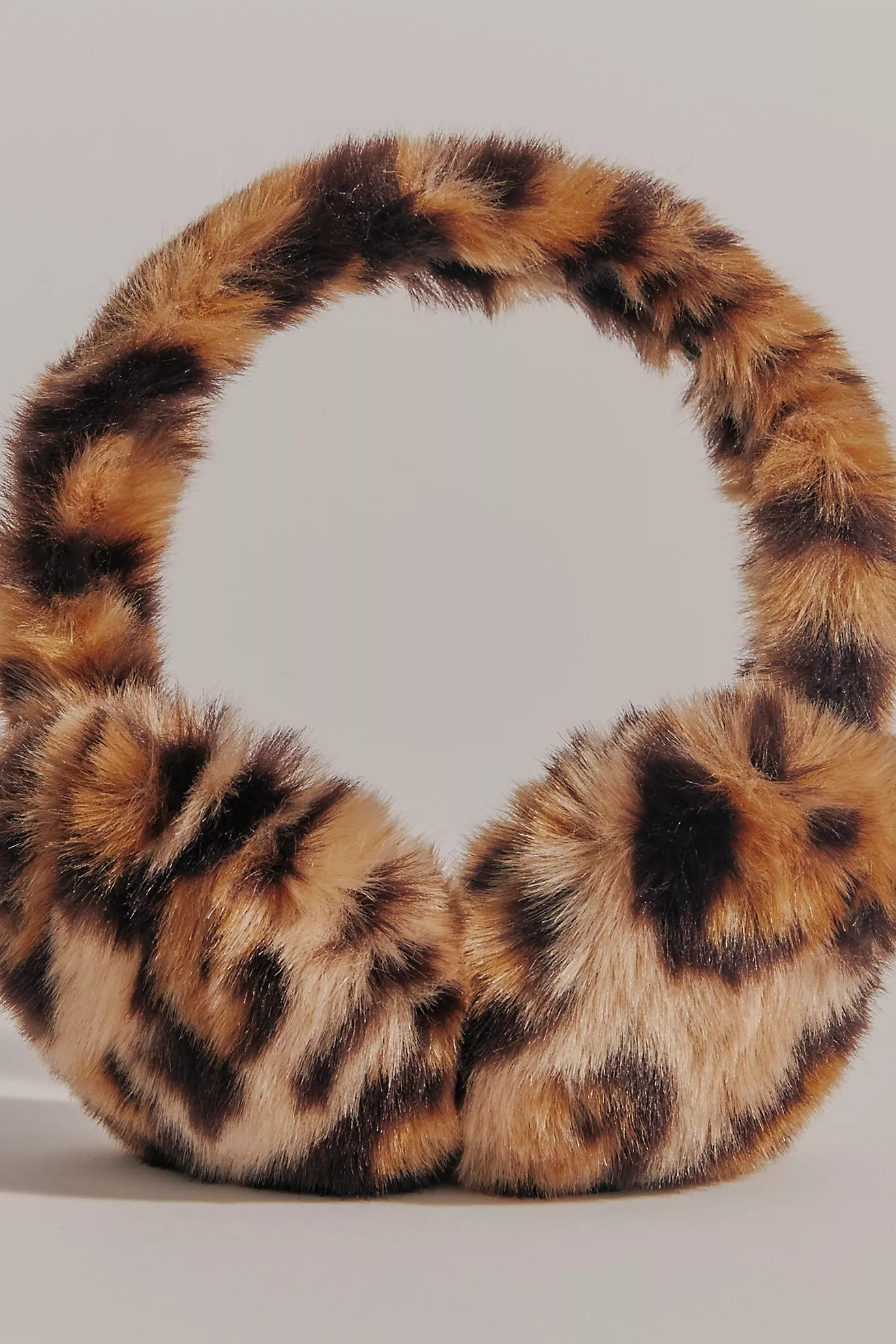 Smitten Faux Fur Leopard Earmuffs | Free People (Global - UK&FR Excluded)