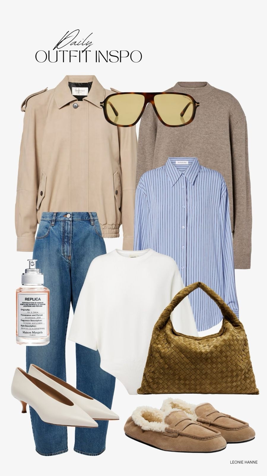 OOTD: Denim, neutrals & suede ✨