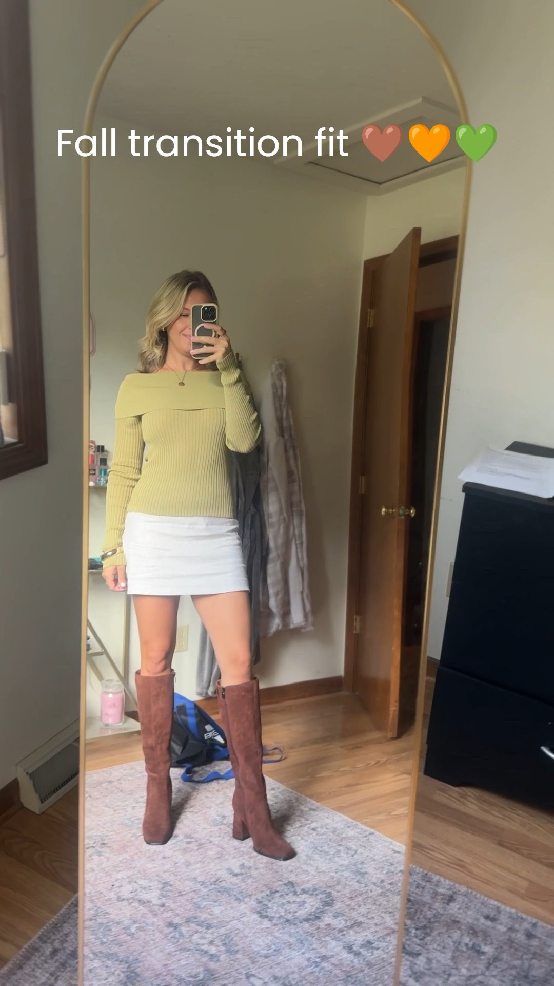 Fall transition outfit 🍁🍂🍃 

#LTKShoeCrush #LTKSeasonal #LTKFindsUnder100