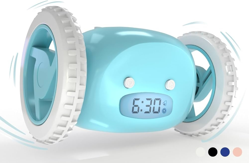 CLOCKY Extra Super Loud Alarm Clock for Heavy Sleepers Adults Kids Teens Bedroom, Move Jump Roll ... | Amazon (US)