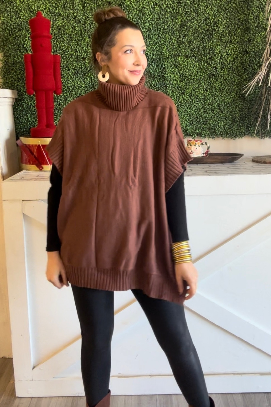 Loving this poncho top from Amazon

#LTKsalealert #LTKSeasonal #LTKCyberWeek