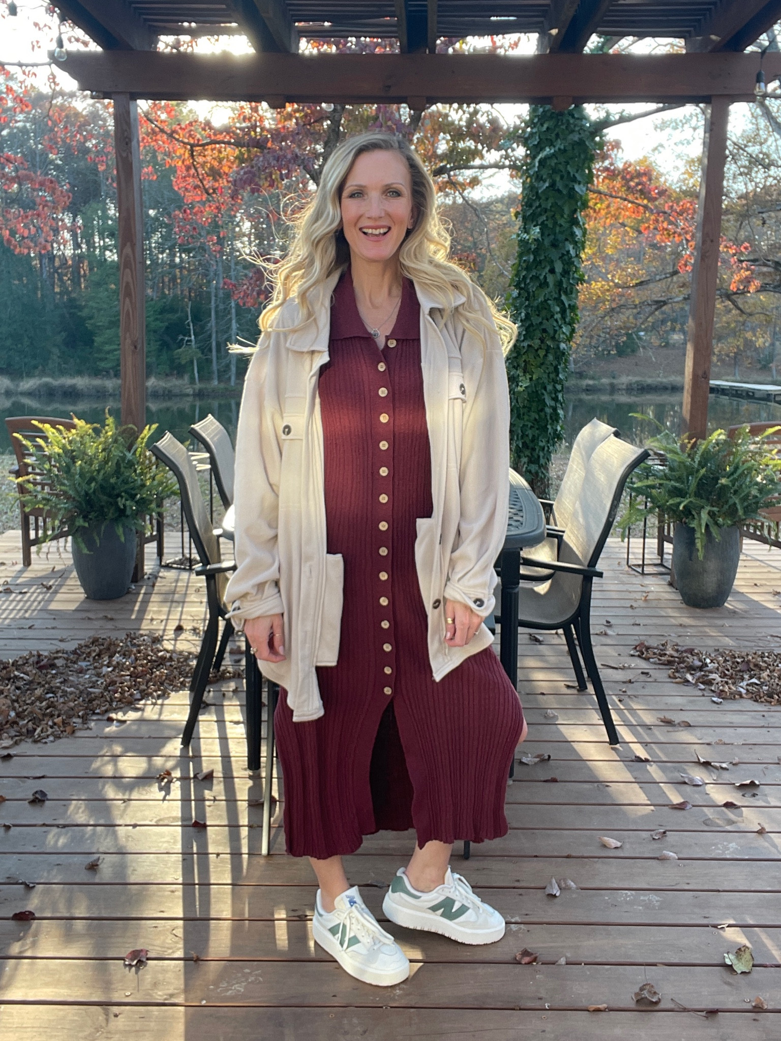 Autumn and 82°, gotta love NC! 
Layered Free People look today! 

midi || dress || fall outfit || free people || sweater dress 

#LTKSeasonal #LTKstyletip #LTKover40