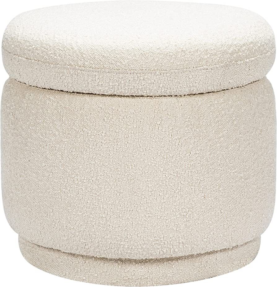 babyletto Enoki Storage Ottoman in Ivory Boucle, Greenguard Gold and CertiPUR-US Certified | Amazon (US)