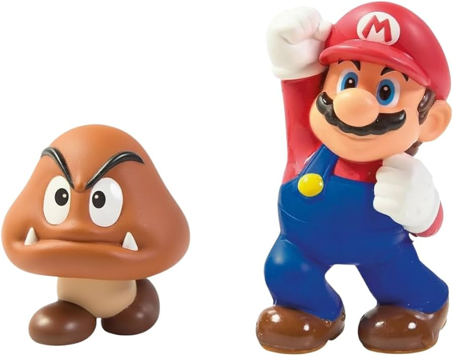 My Mario Water Squirters by TOMY Toomies - Goomba and Mario - Officially Licensed Toddler Toys fo... | Amazon (US)