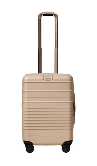 BEIS The Carry-On Roller in Beige. | Revolve Clothing (Global)