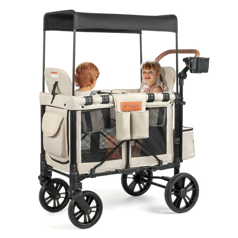 JOYMOR Double Pro Stroller Wagon for 2 Kids, Bus Seating, 5-Point Harnesses, for Unisex Infant To... | Walmart (US)