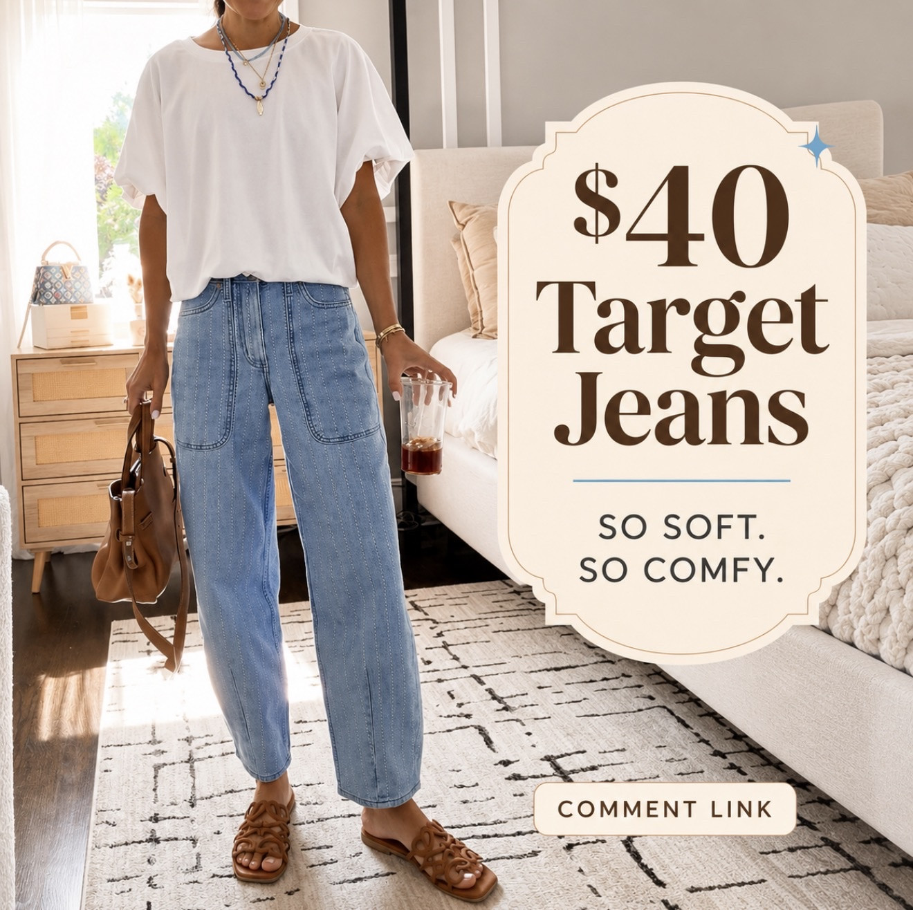 My FAVORITE target jeans 🙌🏻

#LTKOver40 #LTKSeasonal #LTKootd