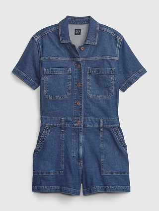 Denim Romper with Washwell | Gap (US)