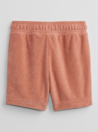 babyGap Towel Terry Pull-On Shorts | Gap Factory