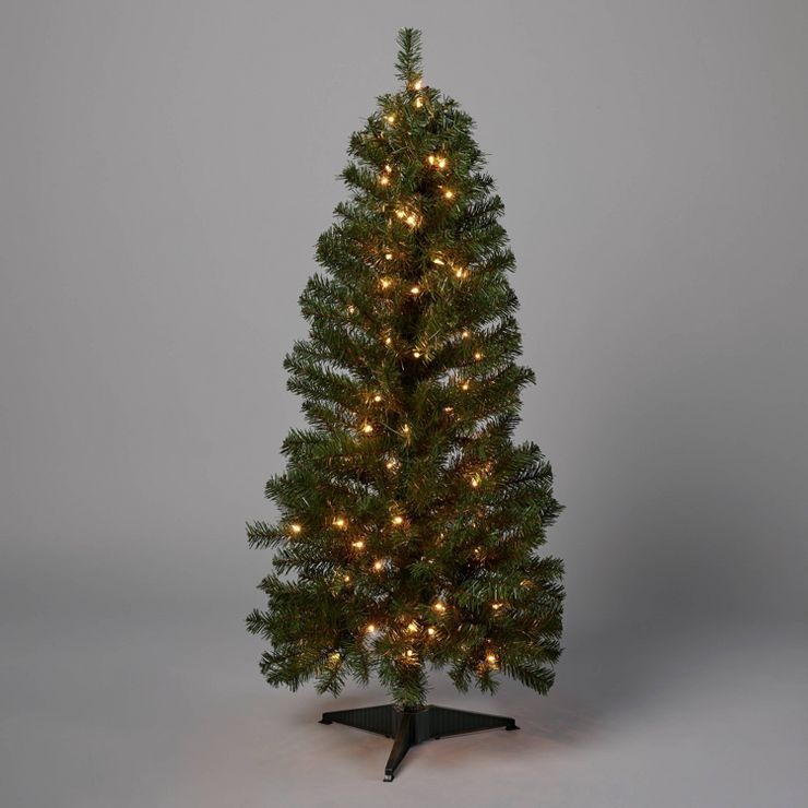 4&#39; Pre-Lit Alberta Artificial Christmas Tree Clear Lights - Wondershop&#8482; | Target