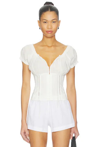 Victoria Top
                    
                    With Jean | Revolve Clothing (Global)