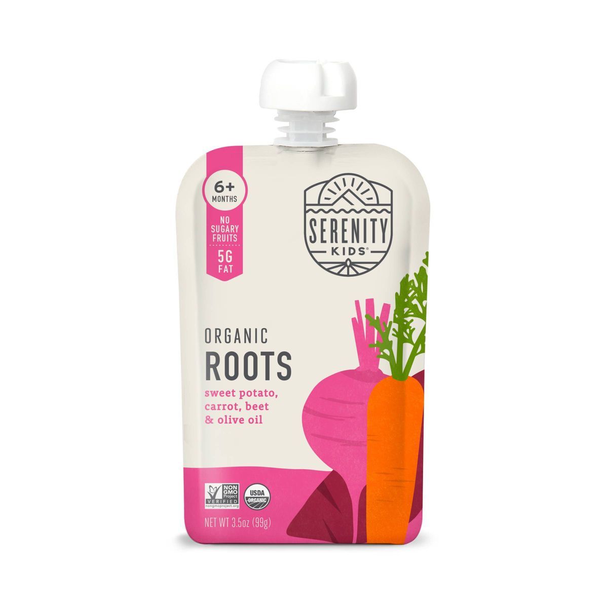 Serenity Kids Organic Roots with Olive Oil Baby Meals - 3.5oz | Target