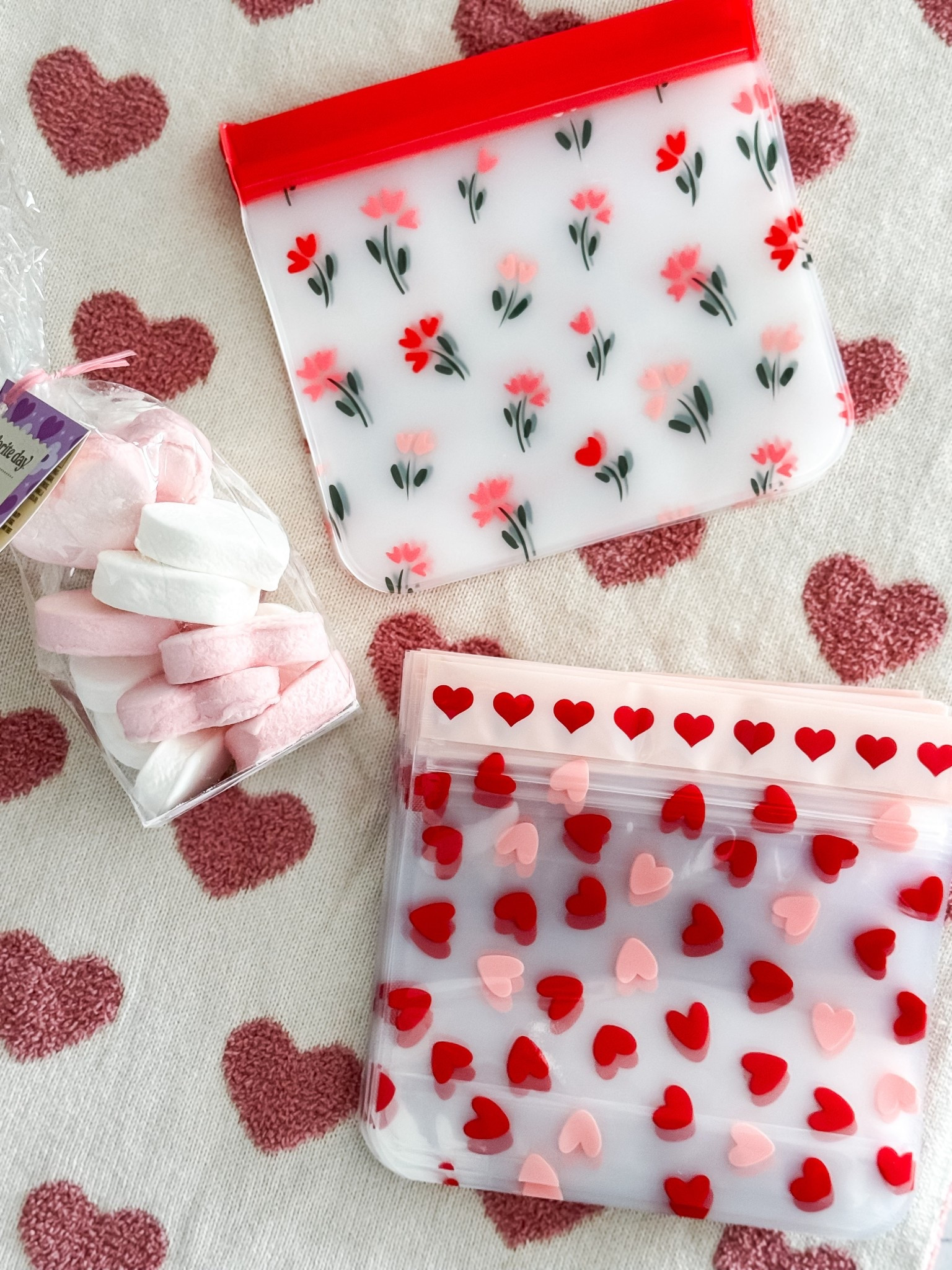 I grabbed the cutest resealable + reusable treat bags to fill with Valentine’s goodies for our neighbors and friends. 
Perfect for candy, cookies, popcorn, or little love notes—these festive heart designs make gifting feel extra special without the waste. I love that they’re washable, eco-friendly, and sturdy enough to reuse all year long. Such a sweet way to spread the love while keeping things practical and cute. 
Ideal for Valentine’s Day treats, classroom parties, Galentine’s gifts, or neighbor surprises!

reusable valentine treat bags • resealable snack bags • eco friendly valentine gifts • valentine candy bags • heart reusable storage bags • sustainable valentines ideas • classroom valentine treat bags • cute valentine packaging • reusable food storage bags • valentines gifting ideas

#ValentinesDayIdeas #ValentinesTreats #ReusableBags #EcoFriendlyLiving #ValentineGiftIdeas #NeighborGifts #ClassroomValentines #HeartDecor #SustainableGifting #CuteFinds #ValentinesInspo #GalentinesDay #SmallGiftsBigLove 

#LTKfoodie #LTKValentine #LTKSeasonal