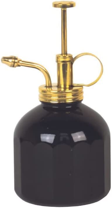 Modern Sprout Plant Mister, Spray Bottles for Indoor Plants, Black/Brass | Amazon (US)