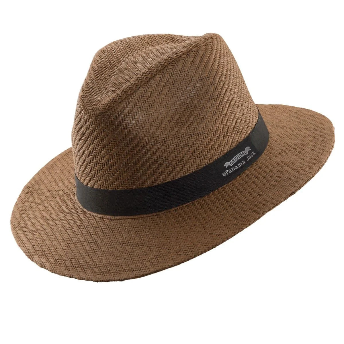 Panama Jack Matte Toyo Ribbon Safari Sun Hat (Brown, Medium) - Walmart.com | Walmart (US)