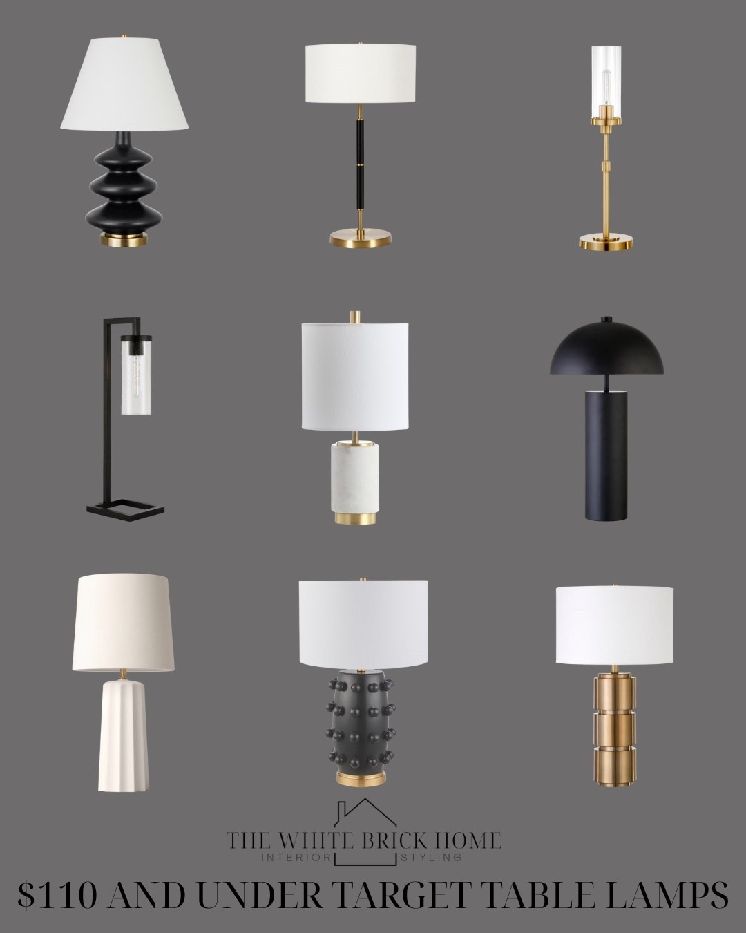 A collection of highly rated lamps from Target that ship for free! These options are $110 and under and would add a modern touch to a living space or bedroom. 

Living room, living room decor, living room ideas, living room lighting, living room table lamp, table lamp, modern table lamp, Target, Target home, Target lamp, Target home decor, Target lighting, black table lamp, black and brass table lamp, brass table lamp, affordable lighting, affordable lamp, table lamp under $100 

#LTKFindsUnder100 #LTKHome #LTKSaleAlert