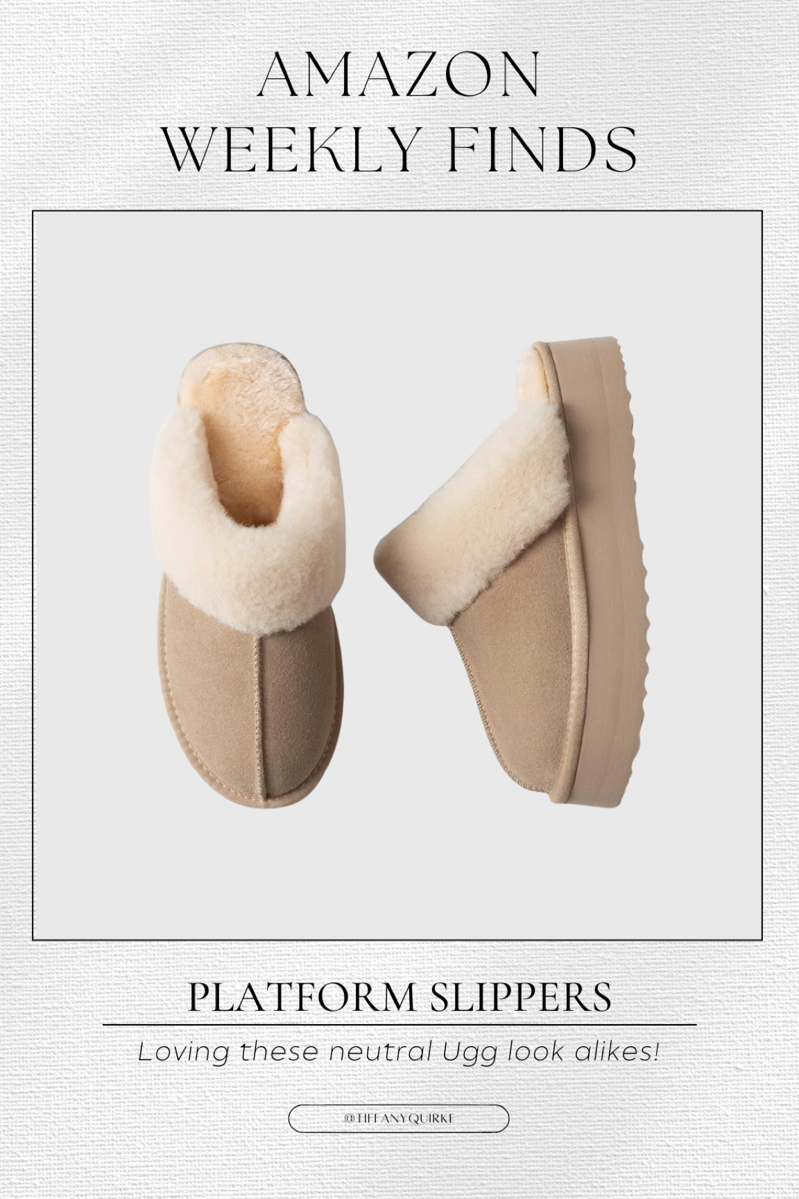 Just ordered these Ugg look alike slippers on sale for $30! Perfect for cozy season. 

#LTKFamily #LTKFindsUnder50 #LTKSeasonal
