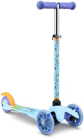 Self Balancing Kick Scooter with Light Up Wheels, Extra Wide Deck, 3 Wheel Platform, Foot Activat... | Amazon (US)