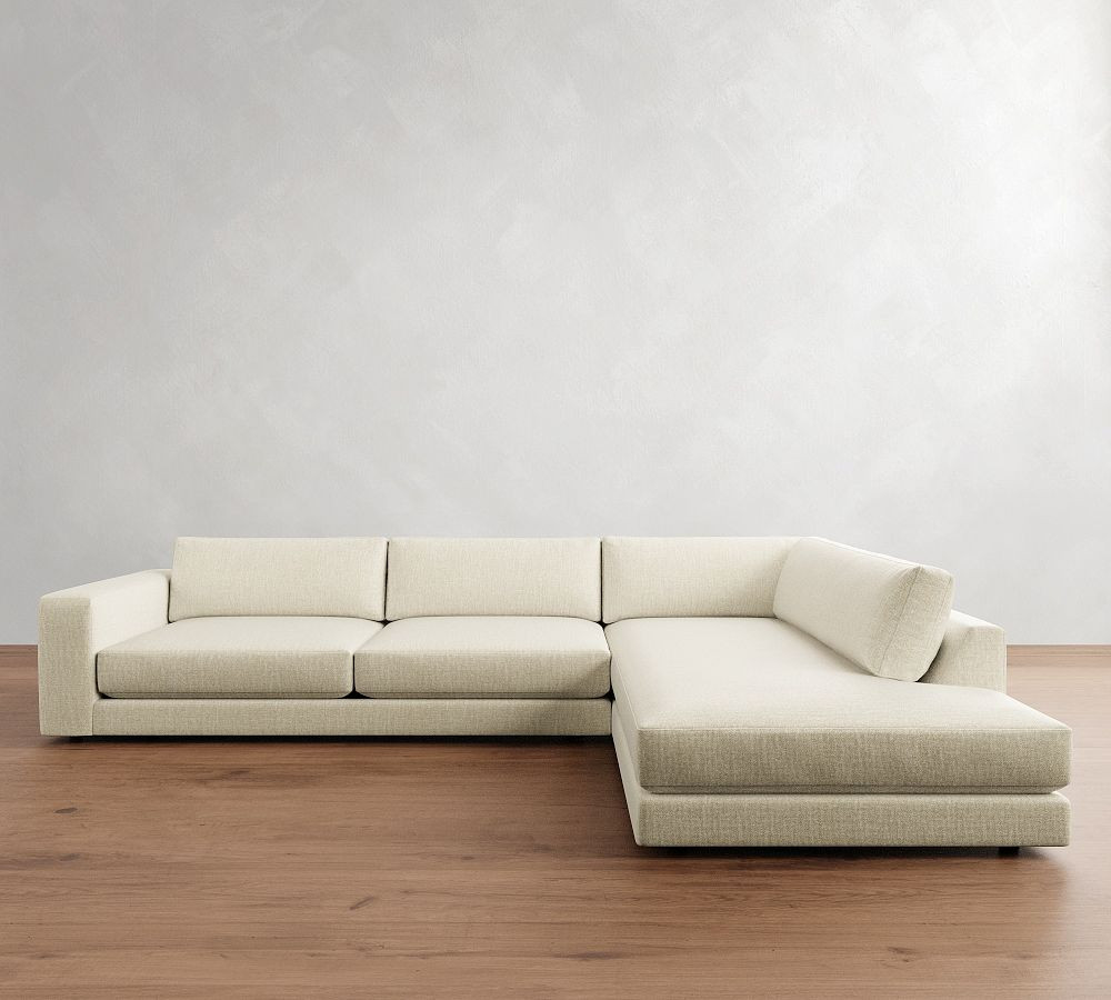 Carmel Lounge Return Bumper Sectional (117"–129") | Pottery Barn (US)