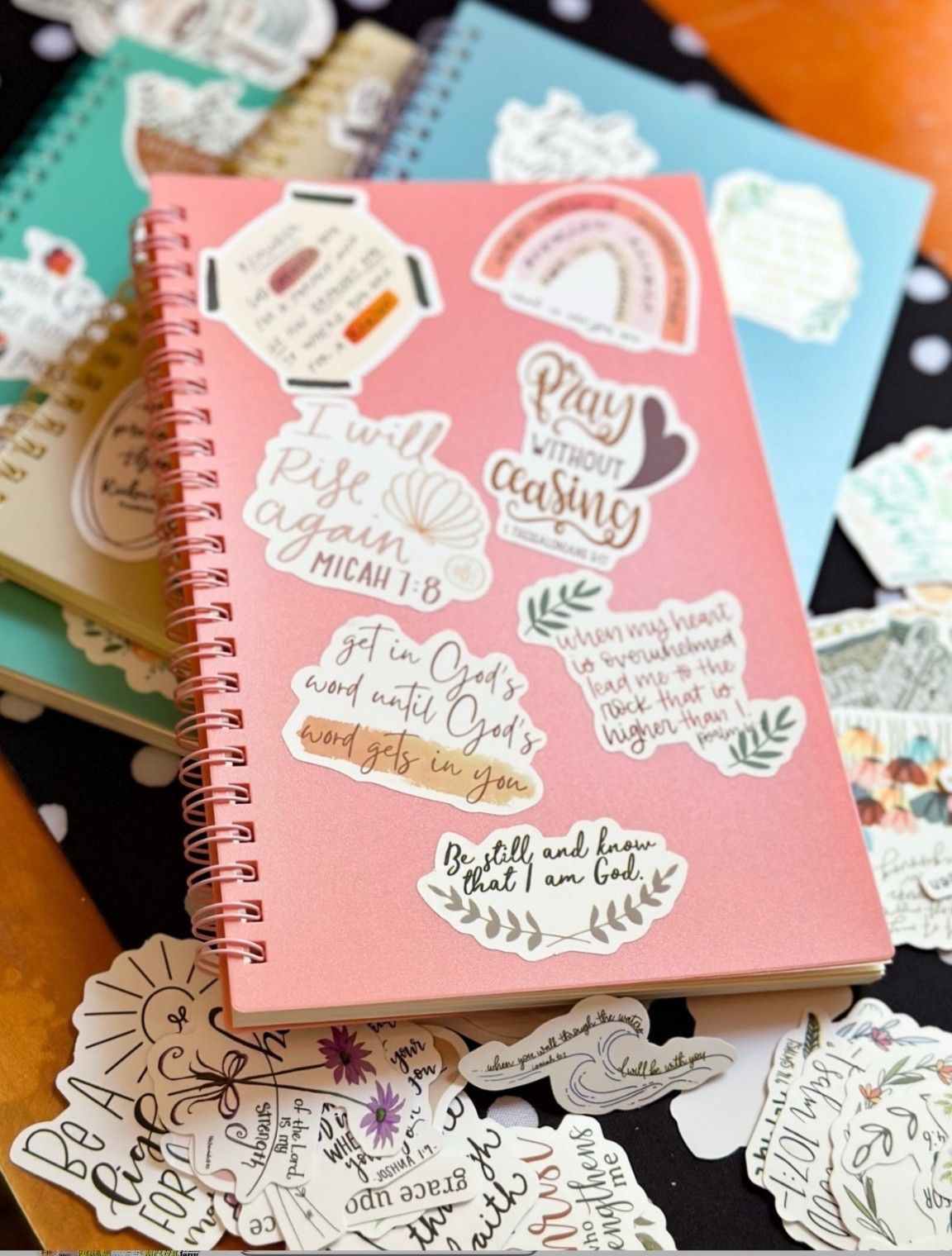 Loving these notebooks & stickers for Bible Study & Inspiration. Great stocking stuffers 🧦 

#LTKGiftGuide #LTKSeasonal #LTKHoliday