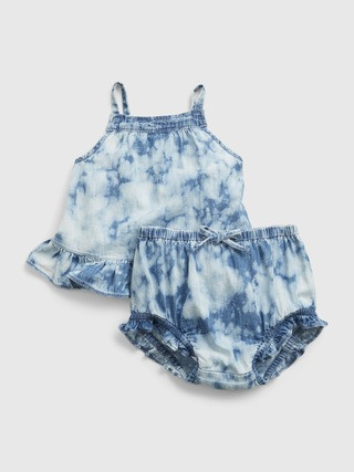 Baby Tie-Dye Denim Outfit Set | Gap (US)