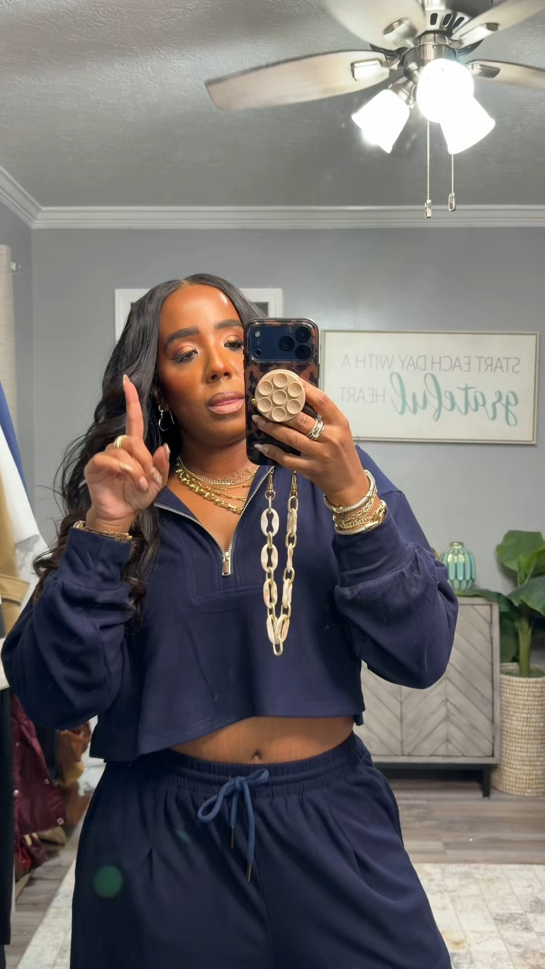 Loving my comfy lounge set from Amazon! Perfect for a relaxing day in. 🛍️🌿 #CozyDays size large super cute and cosy 

#LTKFindsUnder50 #LTKOver40 #LTKMidsize