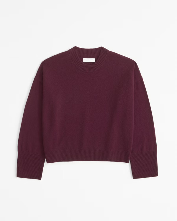 Cashmere Crew Sweater | Abercrombie & Fitch (US)