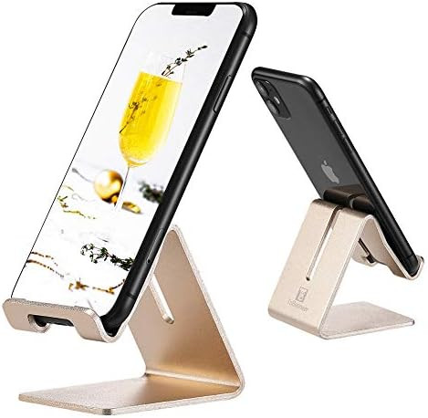 ToBeoneer Aluminum Desktop Cell Phone Stand Holder,Solid Portable Universal Desk Stand,for All Mobil | Amazon (US)