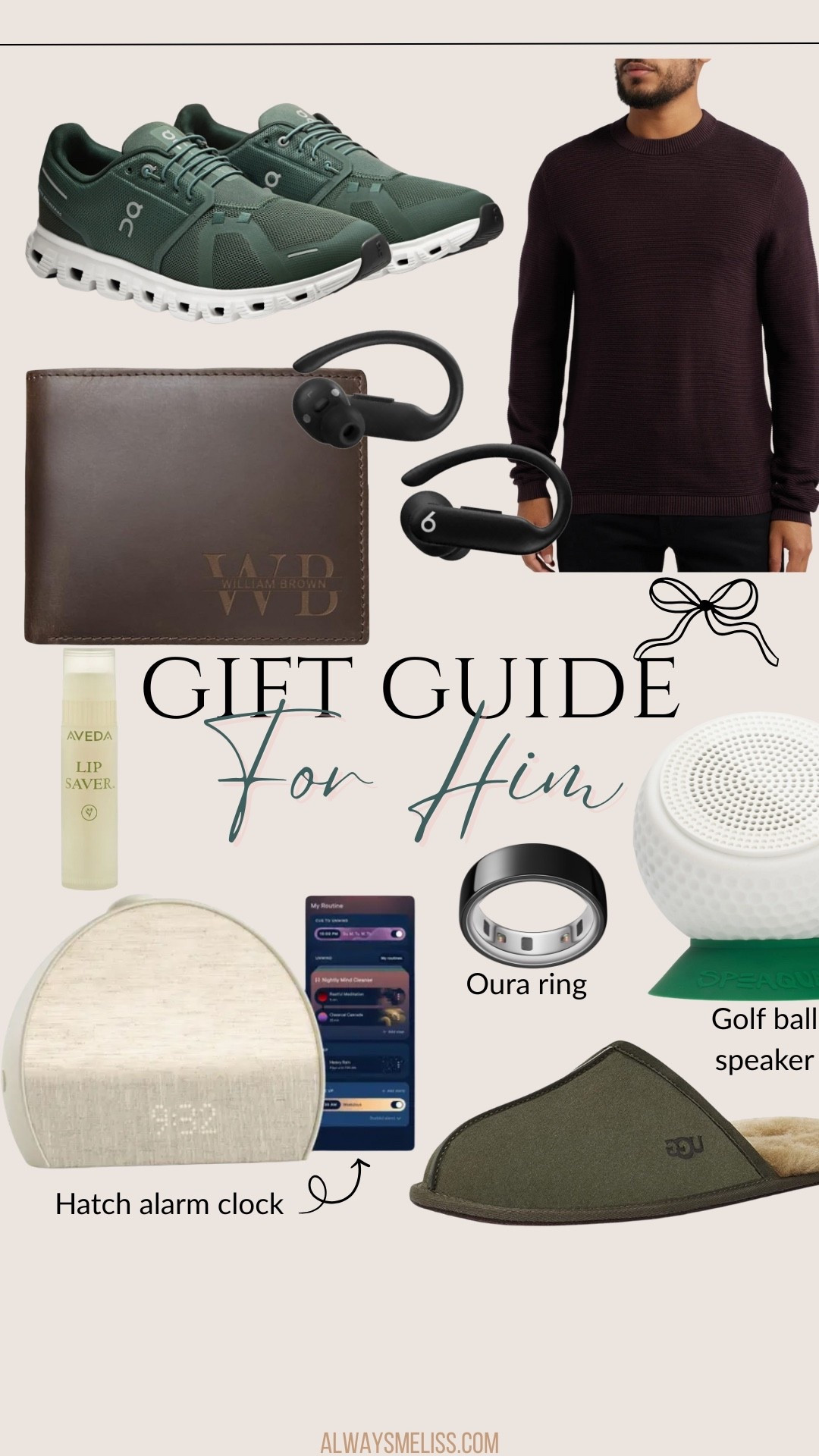 Rounding up gifts for him! Love the custom wallet. Sweater is a great color for the holidays and all winter long!

Nordstrom gifts 
Amazon 
Gifts for him 

#LTKGiftGuide #LTKHoliday #LTKSeasonal