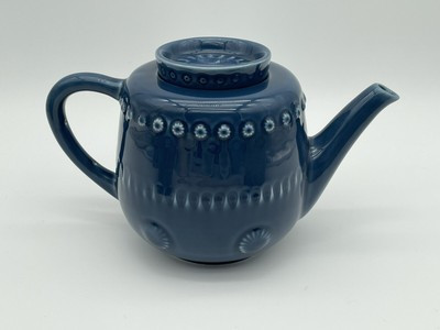New Bordallo Pinheiro Fantasy Dark Blue Large Teapot Portugal | eBay US