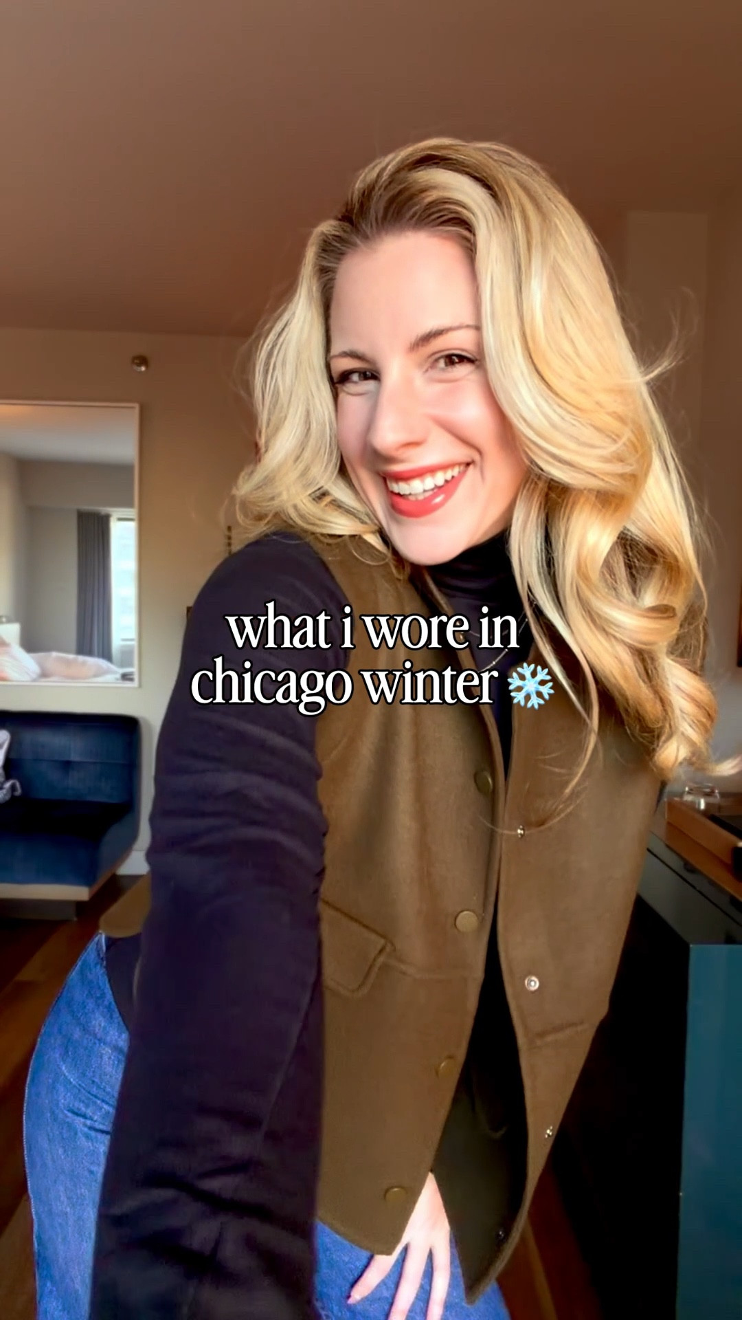 Chicago winter outfit ❄️

Layering is the only way I survived 10° weather without sacrificing the outfit.
Wore fleece leggings under my Sezane wide leg jeans, a black turtleneck, the Suzon jacket, and finished with my mom’s vintage wool coat, scarf, gloves, and bucket bag.

This is my go-to formula for cold city days: warm base layers + chic outerwear.

All outfit details linked here 🤍


#LTKTravel #LTKgrwm #LTKootd