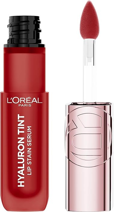 L'Oreal Paris Hyaluron Tint Lip Stain Serum, Long Lasting, Hydrating Lip Makeup Infused with Hyal... | Amazon (US)