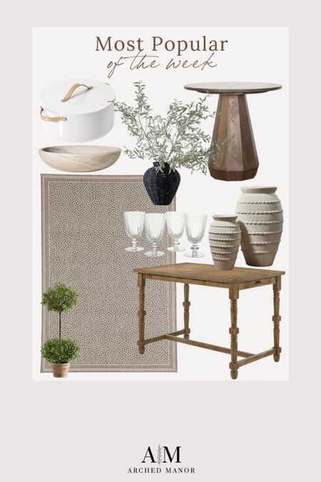 Popular Finds of the Week

Home  home decor  home finds  favorites  trendy  popular  home blog  home blogger  essentials  rug  table  vase  plant

#LTKhome