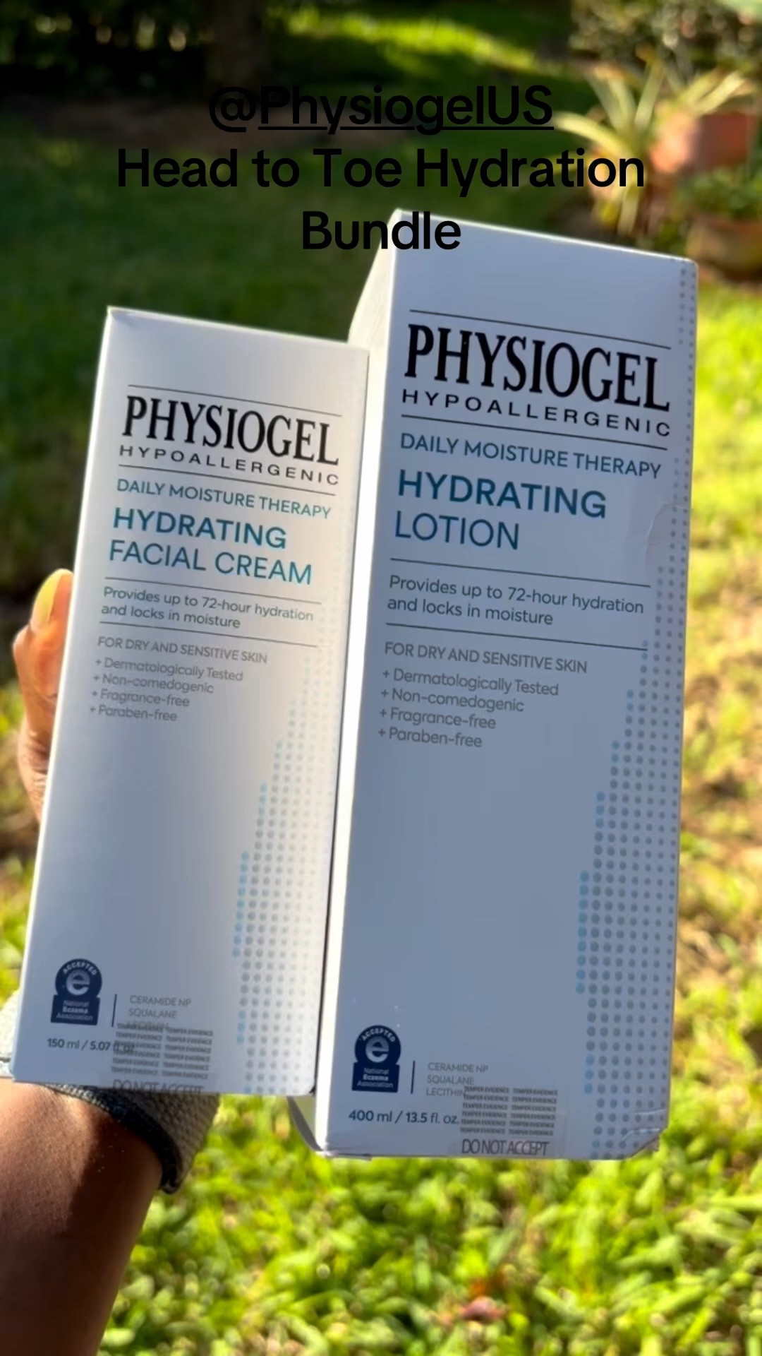 Hydration from head to toe? Yes please 💧✨  

This Physio Gel Head-to-Toe Hydration Bundle is a must-have for dry, sensitive skin. You’re getting both a gentle face cream AND a nourishing body lotion, the perfect duo to keep your skin soft, calm, and deeply hydrated.  

Hypoallergenic, dermatologist tested, and made without artificial fragrances or dyes… so you can moisturize with confidence 🤍  

And you already know I love a good bundle, more value, more glow 💁🏽‍♀️  

#sensitiveskincare #dryskinrelief #skincareroutine 

#LTKselfcare #LTKBeauty