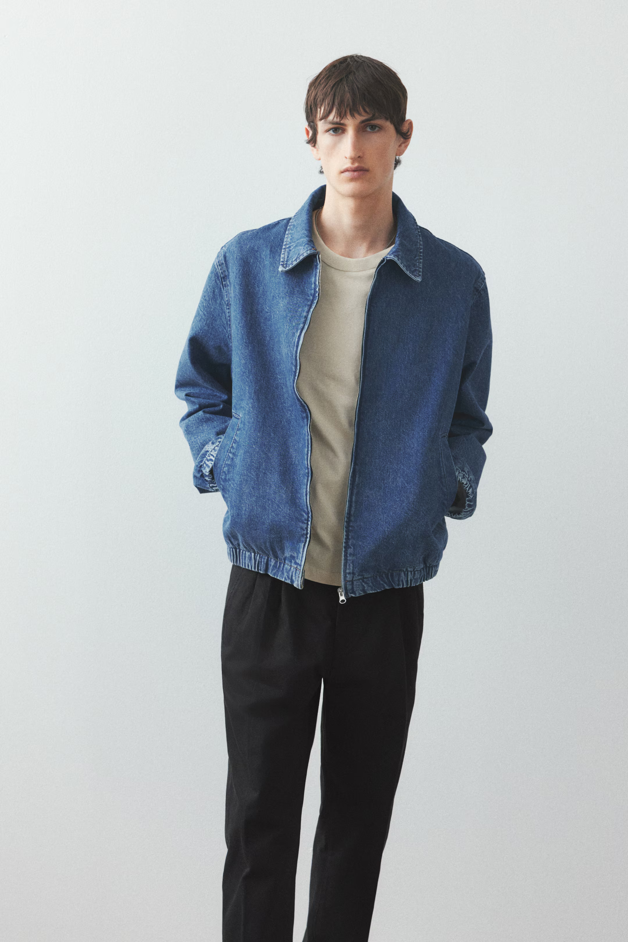 Regular-Fit Crease-Leg Chinos | H&M (US + CA)