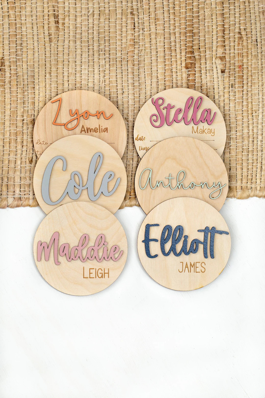 Wooden Birth Announcement Sign Baby Announcement Sign Hospital Footprint Sign Footprint Ready Bab... | Etsy (US)