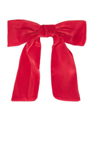 Lovers and Friends Amelie Bow Hair Clip in Red from Revolve.com | Revolve Clothing (Global)