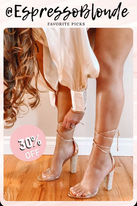 Shoe crush! 30% off limited time 

#LTKsalealert #LTKshoecrush #LTKwedding