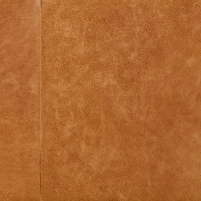 85" Full-Grain Genuine Italian Leather Square Arm Sofa | Wayfair North America