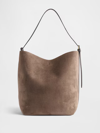 Vegan Suede Bucket Bag | Gap (US)