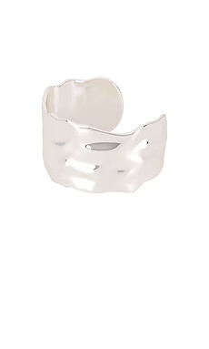 Ettika Thick Band Cuff in Silver from Revolve.com | Revolve Clothing (Global)